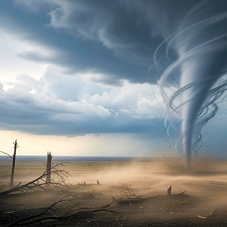 35 Tornadoes Reported Across U.S. from California to Vermont