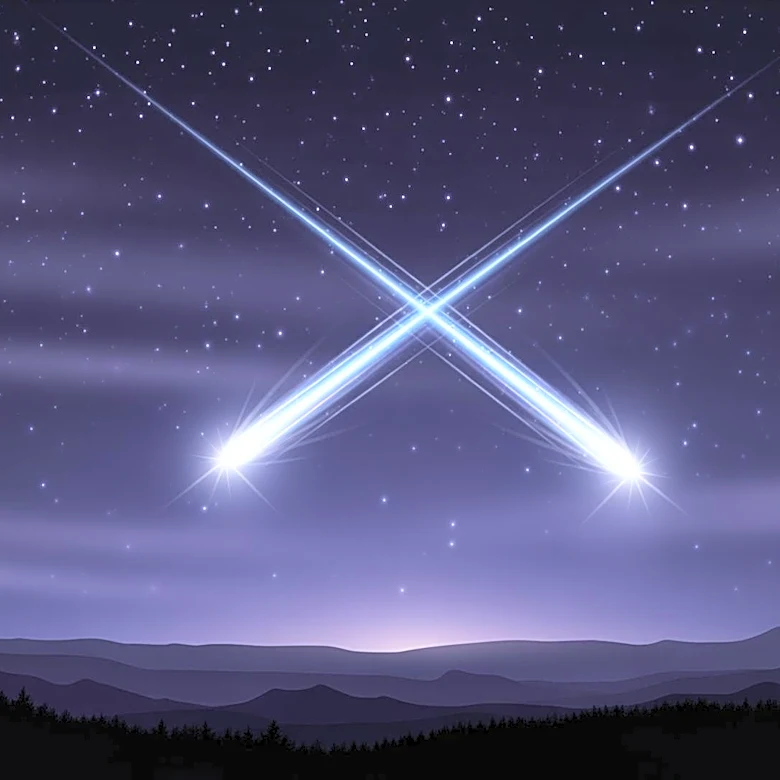 Double Meteor Shower: Lyrids and Eta Aquariids Light Up April Skies