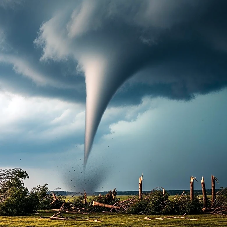 Tornado Outbreak Near Rochester Brings 130 mph Winds