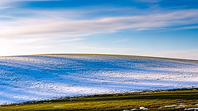 Snow and Sunshine in Mankato, MN on April 19, 2026