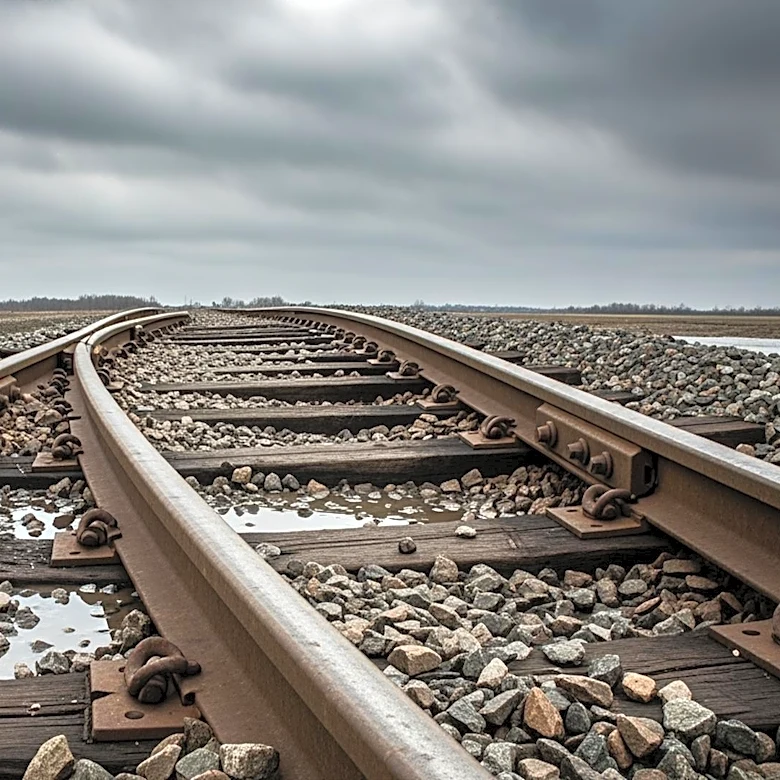 Severe Weather Causes Train Derailment in Janesville
