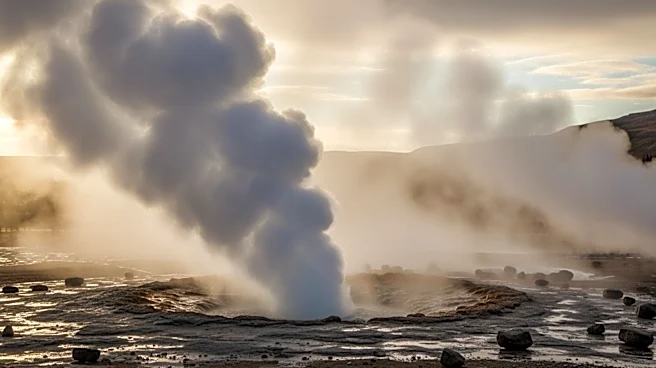 Yellowstone National Park Experiences Dense Geyser Fog
