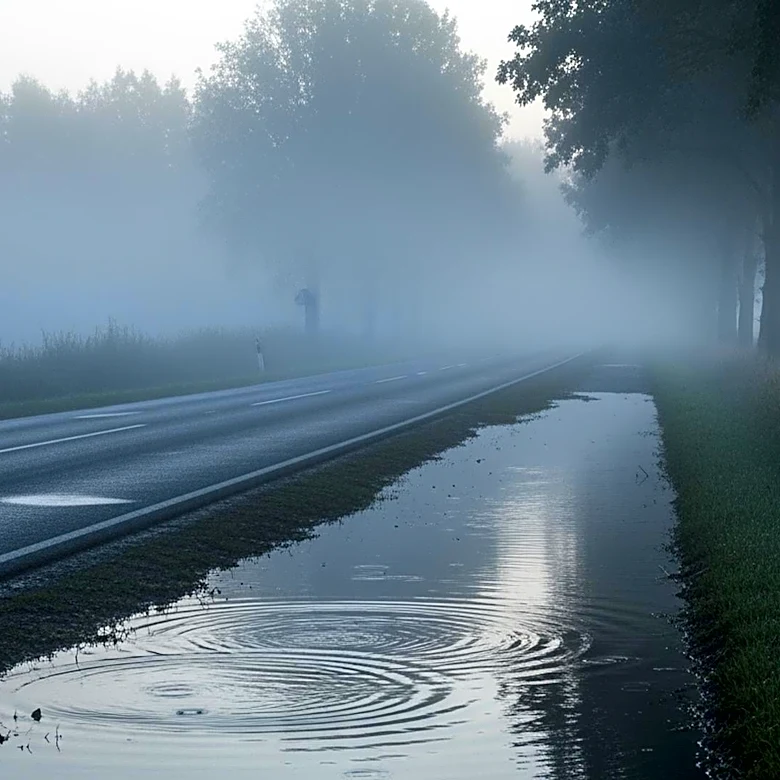 Rain and Fog Expected in North Andover, MA