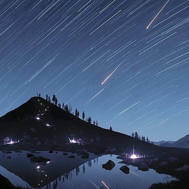 Meteor Showers Expected Over Cheaha Mountain