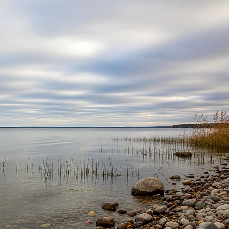 Cloudy Skies and Cool Temperatures in Ludington, MI