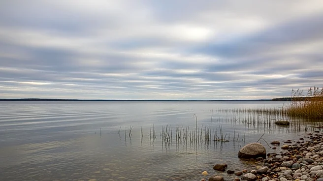Cloudy Skies and Cool Temperatures in Ludington, MI