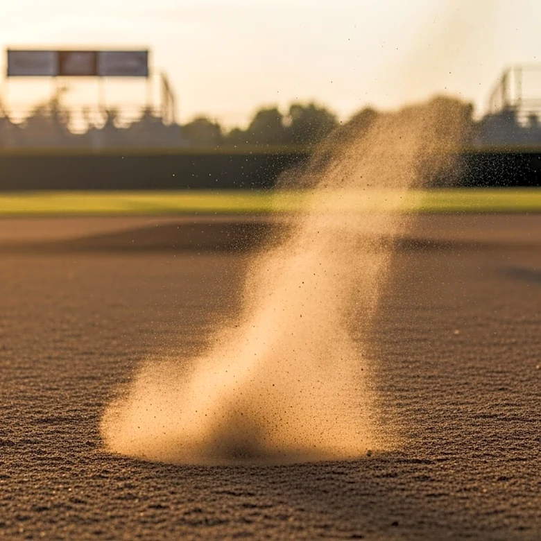 Dust Devil Disrupts North Carolina Baseball Game