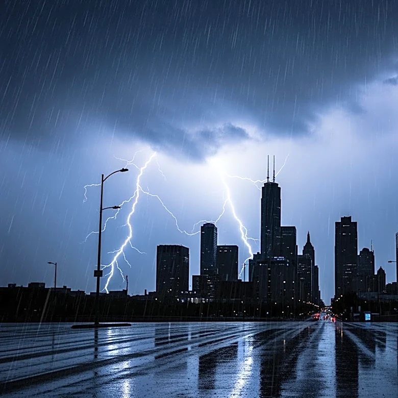 Chicago Weather: Heavy Rain and Thunderstorms Expected