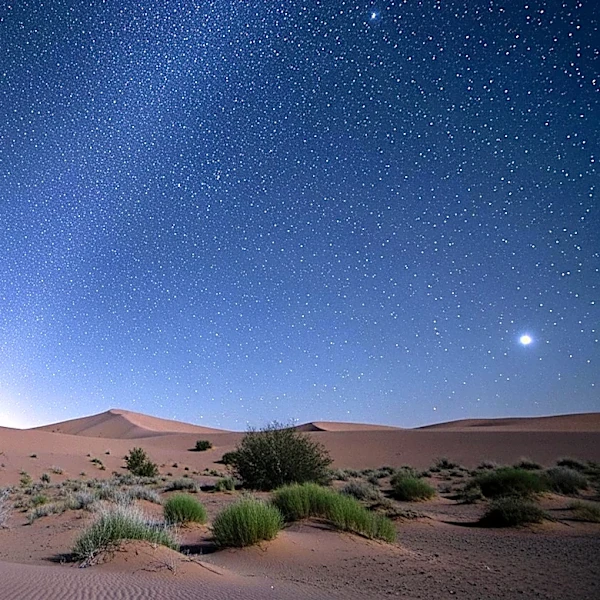 West Texas Desert Stargazing: Clear Skies Expected