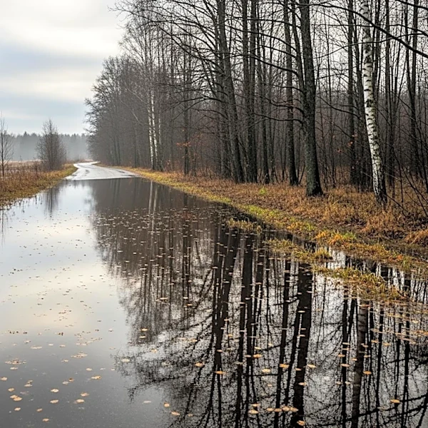 Flooding in Cheboygan County, Northern Michigan