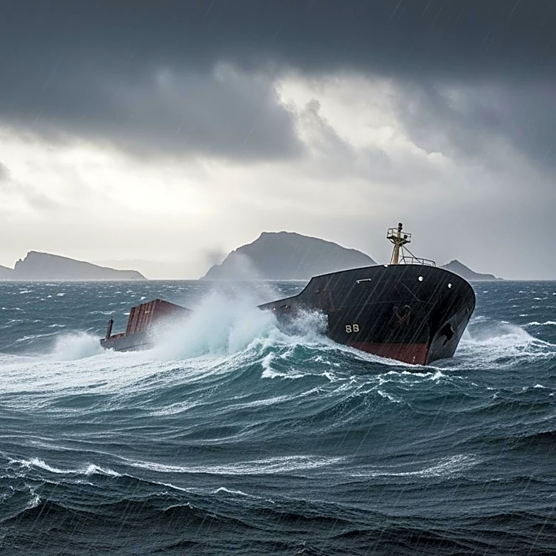 Typhoon Sinlaku Causes Cargo Ship Capsize Near Northern Mariana Islands