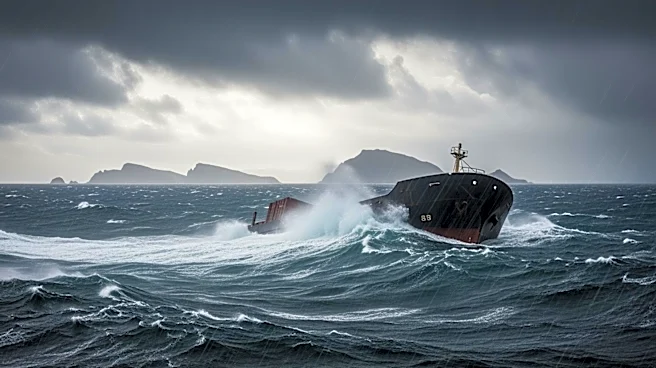 Typhoon Sinlaku Causes Cargo Ship Capsize Near Northern Mariana Islands