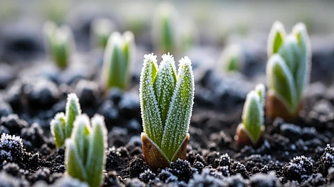 Late-Season Freeze Threatens Gardens in New York