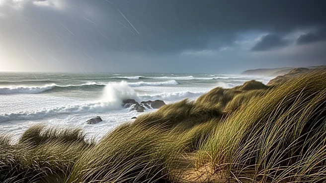 Coastal Storms Impact Outer Banks with Heavy Rain and Winds