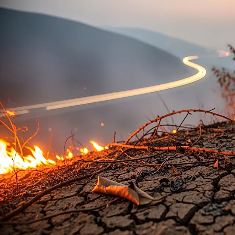 Brushfires Erupt Near Highways in Broward County