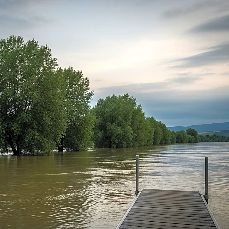 Flooding Concerns in Janesville, WI as Rock River Rises