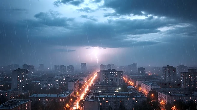 Detroit Faces Evening Showers and Storms