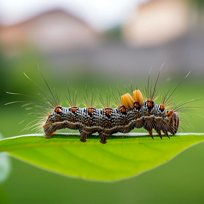 Western Tussock Moth Caterpillars Invade Menlo Park Neighborhoods