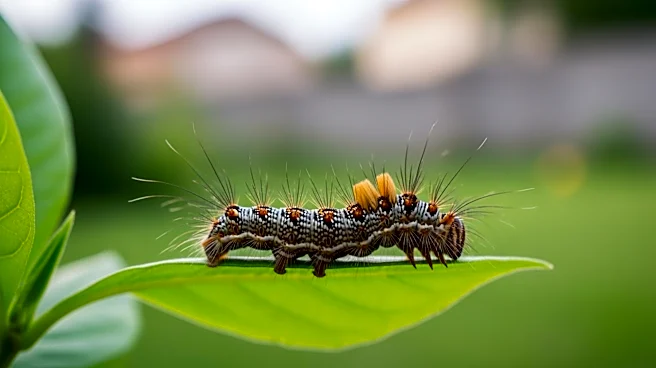 Western Tussock Moth Caterpillars Invade Menlo Park Neighborhoods
