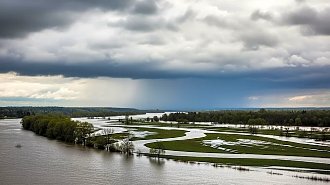 Spring Storm Causes Flooding in California's Central Valley