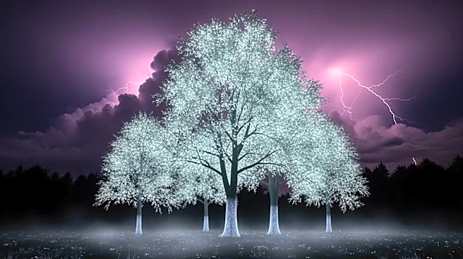 First-Ever Capture of Glowing Trees During Storms