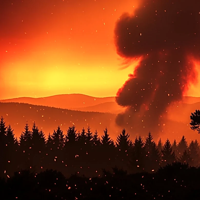 Massive Wildfire Forces Evacuations in South Georgia