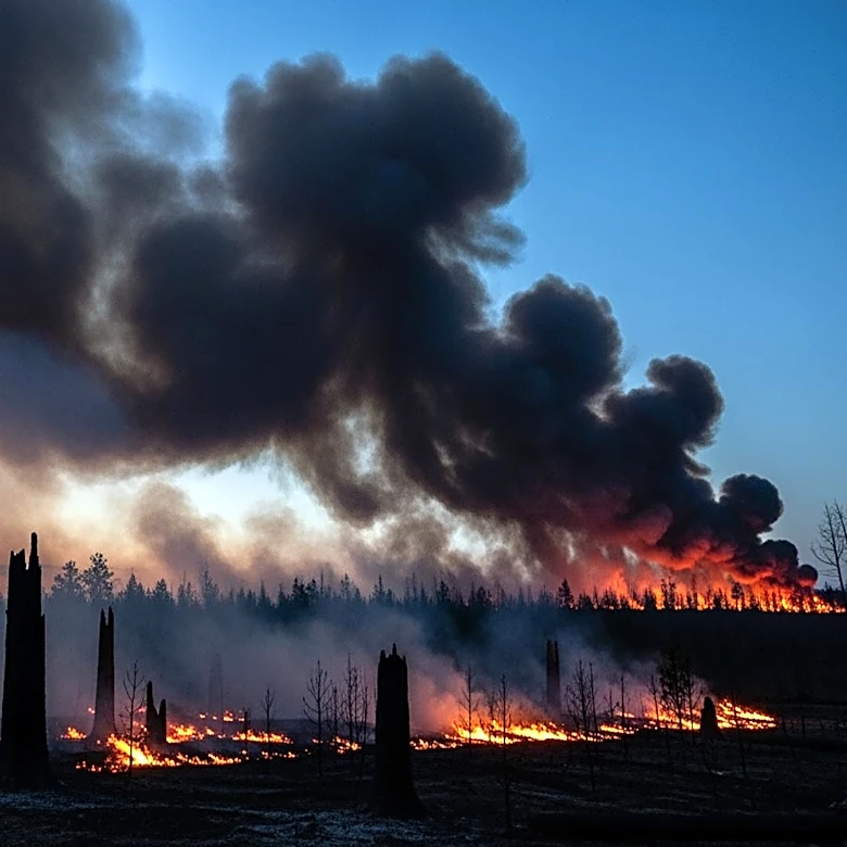 Wildfire Destroys Homes in Georgia, Smoke Reaches Augusta