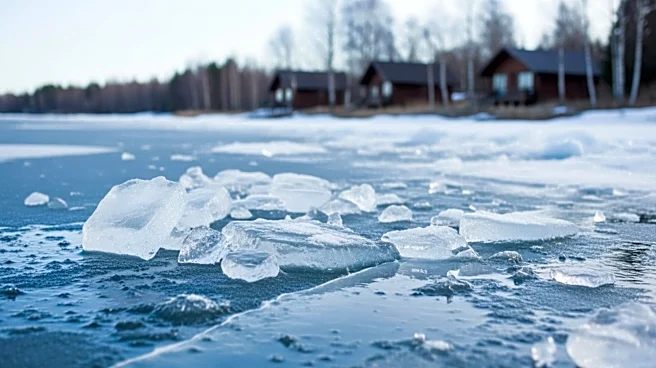 Ice Chunks Damage Homes in Northern Michigan Amid Spring Thaw