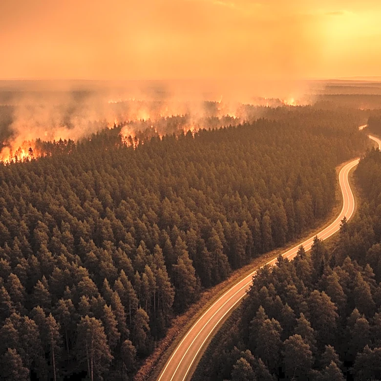 Wildfires in Florida and Georgia Prompt Evacuations and Destruction