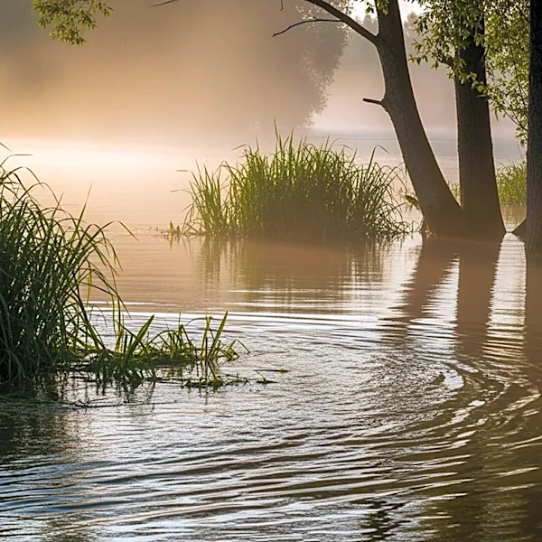 High Water Levels Persist on Fox River Near Antioch