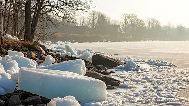 Ice Chunks Threaten Homes in Northern Michigan Amid Spring Thaw