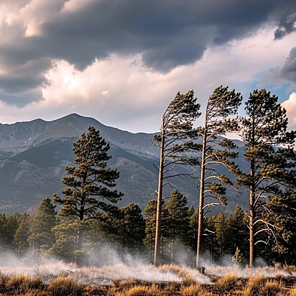 Strong Winds and Wildfires Emerge Across Colorado