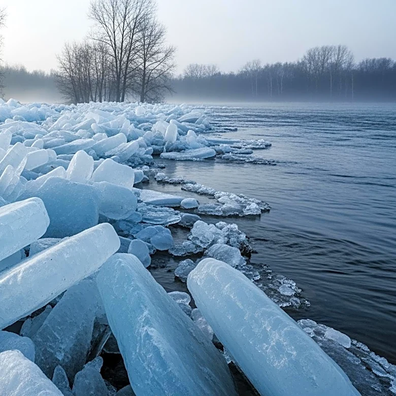 Ice Jams Cause Severe Flooding in Northern Michigan