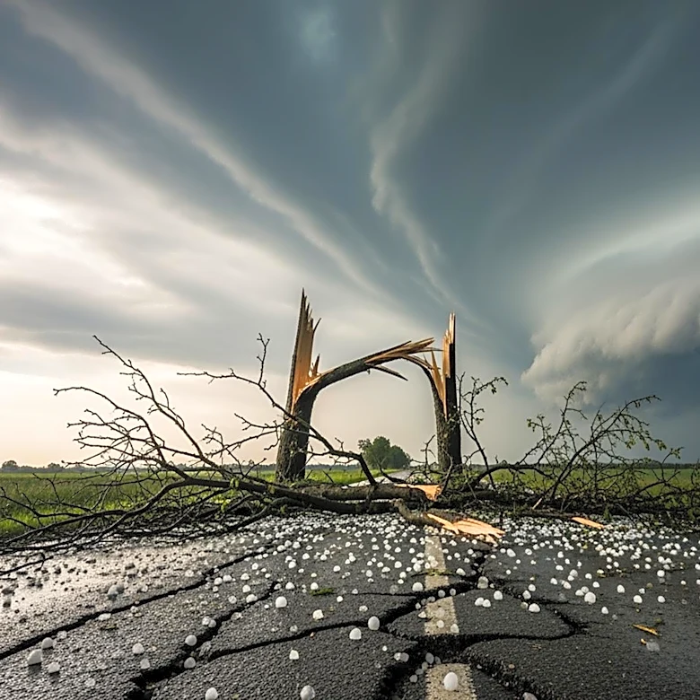 Severe Weather Hits Wisconsin: Tornado and Hailstorm Aftermath