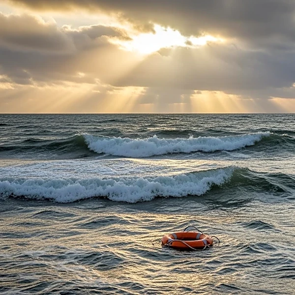 Coast Guard Searches for Missing Boat After Typhoon Sinlaku