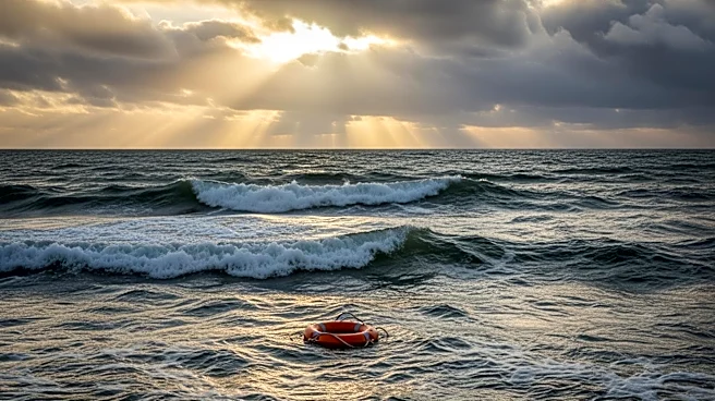 Coast Guard Searches for Missing Boat After Typhoon Sinlaku