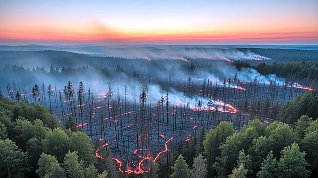 Georgia Wildfire Destroys Homes and Expands Over 5,000 Acres