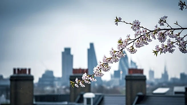 London Faces Unpredictable Spring Weather Patterns
