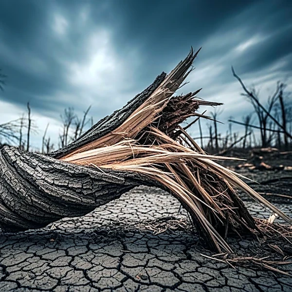 Violent Tornado Causes Extensive Damage South of Enid, Oklahoma