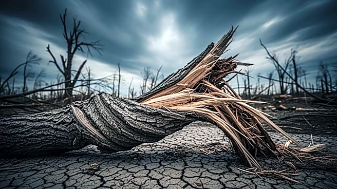 Violent Tornado Causes Extensive Damage South of Enid, Oklahoma