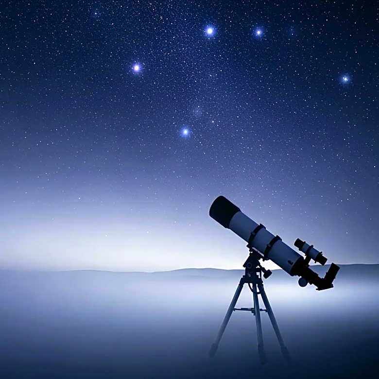 Night-sky visibility in humid air