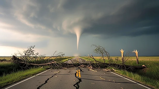 Tornado Strikes Enid, Oklahoma, Causing Damage and Road Closures