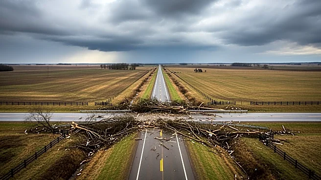Tornado Causes Damage in Oklahoma, Roads Closed