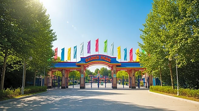 Six Flags Great America Opens Amid Pleasant Weather