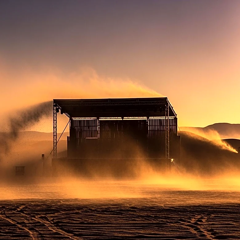High Winds Temporarily Halt Stagecoach Festival in Indio