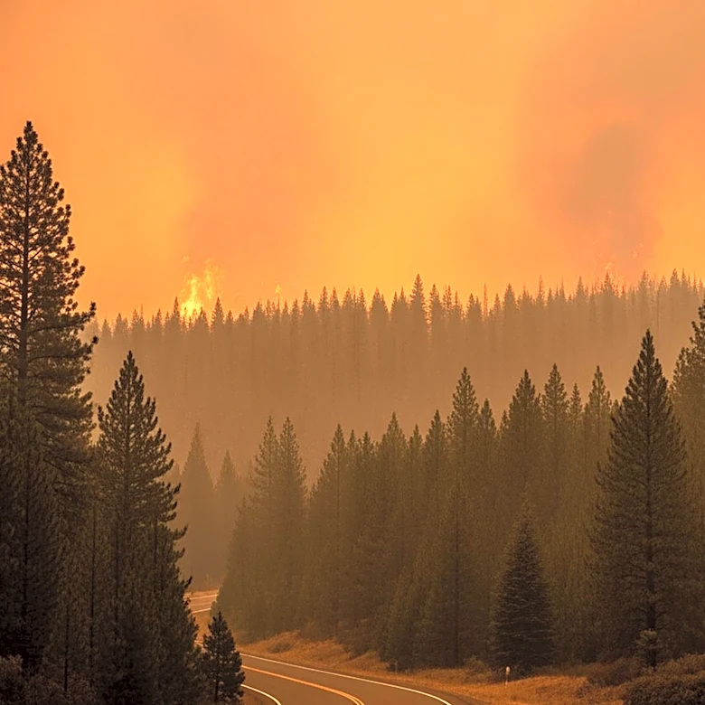 Fast-Growing Wildfire in Georgia Prompts Evacuation Concerns