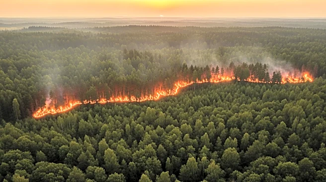 County Line Fire Burns Over 75 Acres at Avery-Mitchell Border
