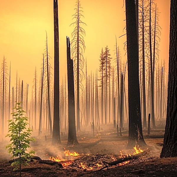 Georgia Wildfires Highlight Climate Change Impact in Eastern U.S.