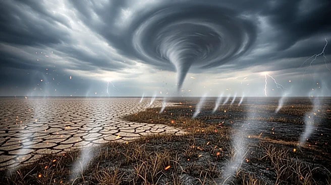 Severe Weather Threatens Central U.S. with Tornadoes and Wildfires