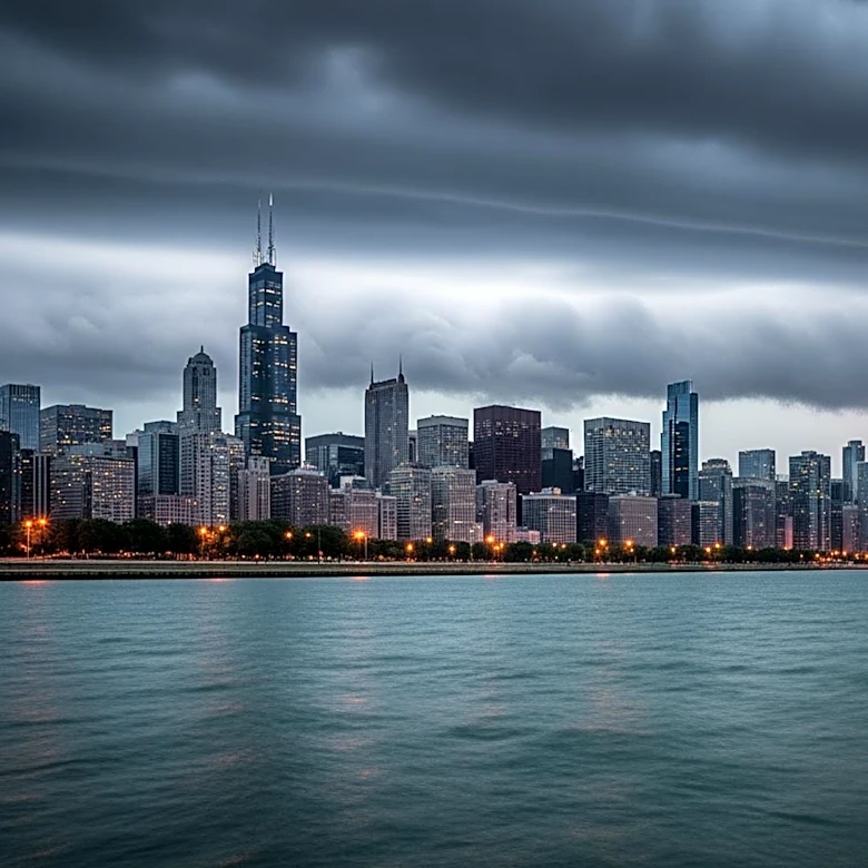 Severe Weather Expected in Chicago with Two Storm Rounds
